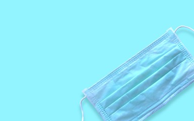 Medical mask for corona or covid-19 virus ,safety breathing masks for virus inflection,isolated on...