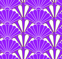 Noble Beautiful Chrysanthemum crest Japanese style pattern