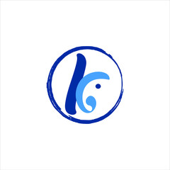 Obraz premium Logo vector of leaf with elephant Nature environment icon
