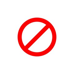 prohibited icon vector illustration design template