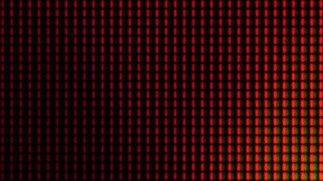 Red flowing liquid waves abstract motion background. Orange flame. Abstract Orange Background. Close up LED Display With Color Shades technology. Closeup Monitor. Pattern Wallpaper Illuminations.