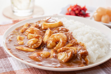 シーフードカレー