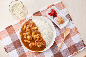 シーフードカレー