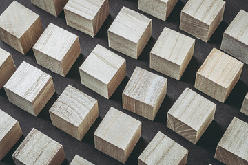 木製ブロックのテクスチャ