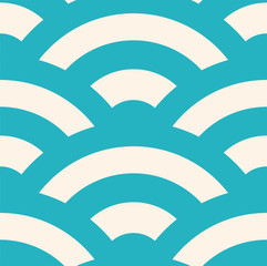 Japanese pattern of waves