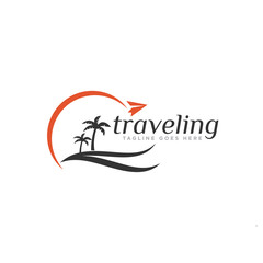 Travel Logo Icon Design Vector