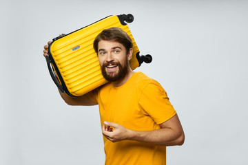 portrait of a handsome young man