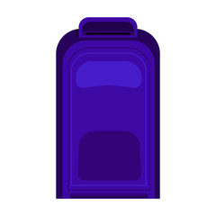 Mailbox vector icon.Cartoon vector icon isolated on white background mailbox.