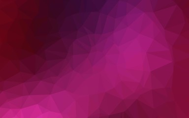 Dark Pink vector abstract polygonal cover. Geometric illustration in Origami style with gradient. New texture for your design.