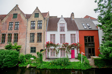 Fototapeta na wymiar Belgium walks around beautiful cities