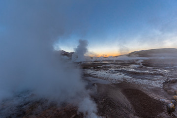 Unterwegs mit dem Auto in Chile.