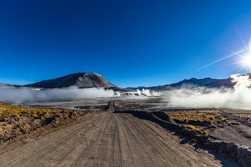 Unterwegs mit dem Auto in Chile. © Haider