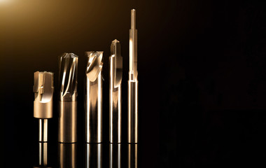 tool special end mill reamer step burnishing solid brazing and small drill material is Tungsten...
