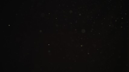 4k Natural Dust Organic Floating particles on black background. Dust in air atmosphere for your projects! Just drop it over your footage and use blending (screen) mode