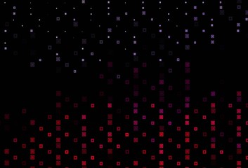Dark Purple vector layout with lines, circles.