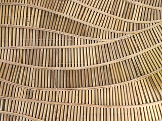 Pattern of rattan woven background