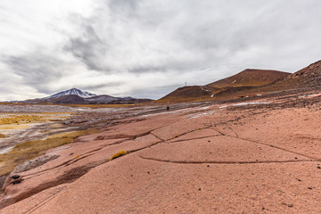 Unterwegs mit dem Auto in Chile.