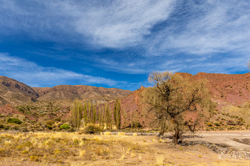 Unterwegs mit dem Auto in Chile.