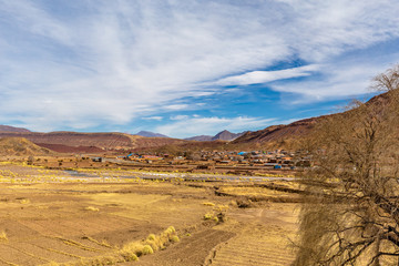 Unterwegs mit dem Auto in Chile.