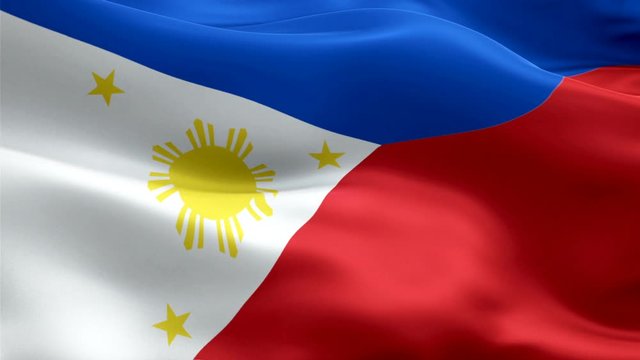 philippine flag waving animation