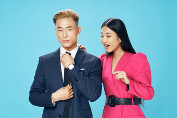 young business couple