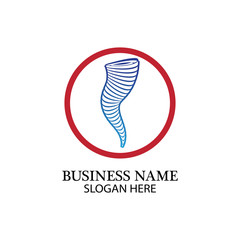 Tornado symbol vector illustration