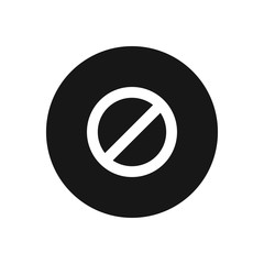 Cancel vector icon, simple sign for web site and mobile app.