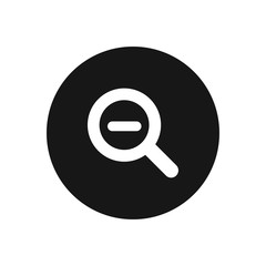 Zoom out vector icon, simple sign for web site and mobile app.