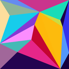 Abstract colourful pattern geometric backgrounds vector design