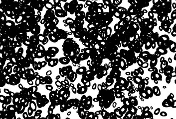 Black and white vector backdrop with dots.