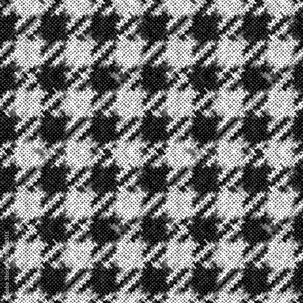 Aufkleber Imitation of a texture of rough canvas. Seamless pattern.