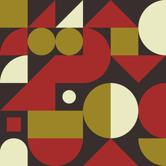 Bauhaus vector background
