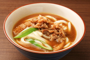 カレー肉うどん