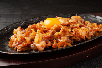 豚バラのスタミナ焼肉
