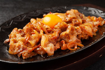 豚バラのスタミナ焼肉