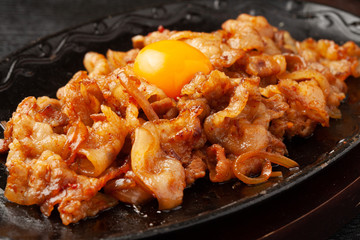 豚バラのスタミナ焼肉