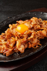 豚バラのスタミナ焼肉