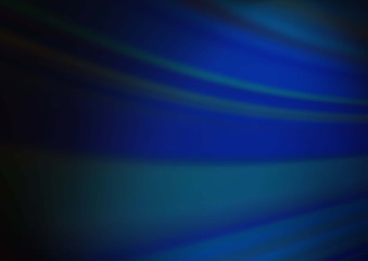 Obraz premium Dark BLUE vector abstract template. Glitter abstract illustration with an elegant design. Brand new style for your business design.