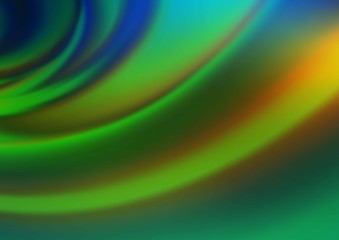 Dark Blue, Yellow vector blurred background. Modern geometrical abstract illustration with gradient. Brand new style for your business design.