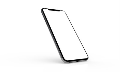 smartphone digital isolated 3d background