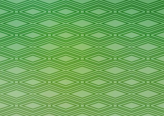 Light Green vector template with sticks, squares. Colorful decorative design in simple style with lines, rhombuses. Pattern for business booklets, leaflets.