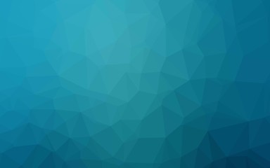 Light BLUE vector polygon abstract layout. Colorful illustration in Origami style with gradient.  New texture for your design.
