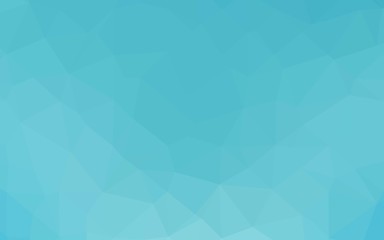 Light BLUE vector blurry triangle texture. Colorful illustration in Origami style with gradient.  Triangular pattern for your business design.