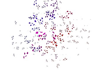 Light Black vector backdrop with abstract shapes.