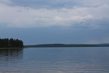 lake and sky