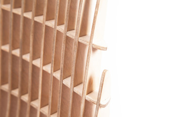Moderner Design Stuhl Transpicio aus Birkenschichtholz. Parametrisches Design Hergestellt mit...
