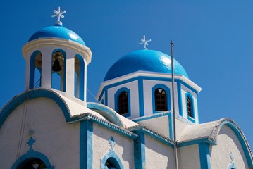 Greek orthodox church in Lipsi island, Greece.
