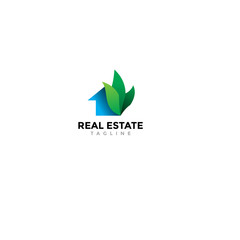 Fototapeta na wymiar real estate, house, home logo. modern icon, template design