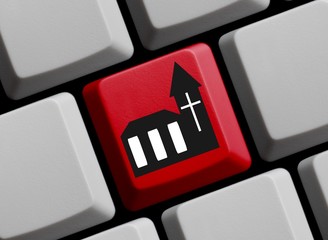 Kirche, Gottesdienst oder kirchliche Angebote online