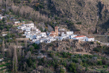 Obraz premium Cástaras: small mountain town in the Alpujarra (Spain)